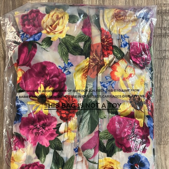 Boston Proper Novelty Fringe Kimono NEW - Picture 6 of 10